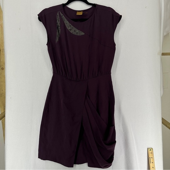 Ali Ro Work Dress Size 4 Plum Purple - Picture 1 of 11